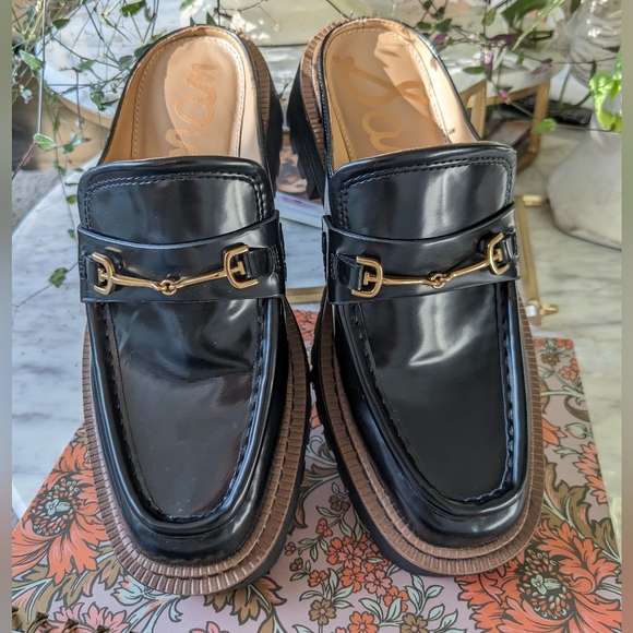 Sam Edelman Lug Sole Mule Loafer - Picture 2 of 6